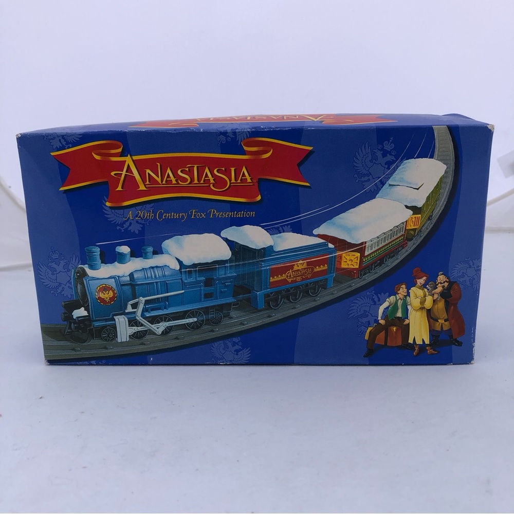 Anastasia toy train and track